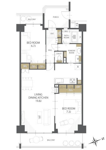 星和プラネタウン千里南第参期Ａ棟の画像