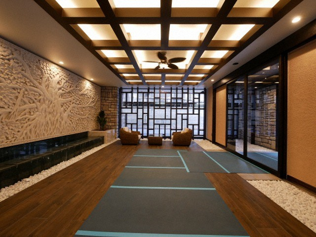 スプランディッド安土町のロビー