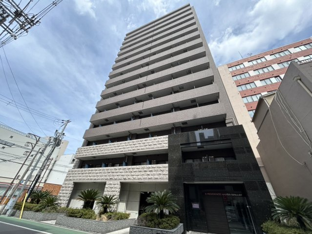 S-RESIDENCE難波Brillerの外観パース