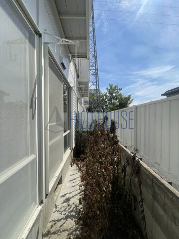 嵐山ハイツのバルコニー