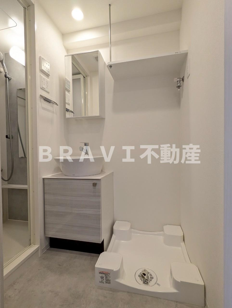 エスリードレジデンス大阪谷町ザ・マークス BRAVI不動産の洗面所