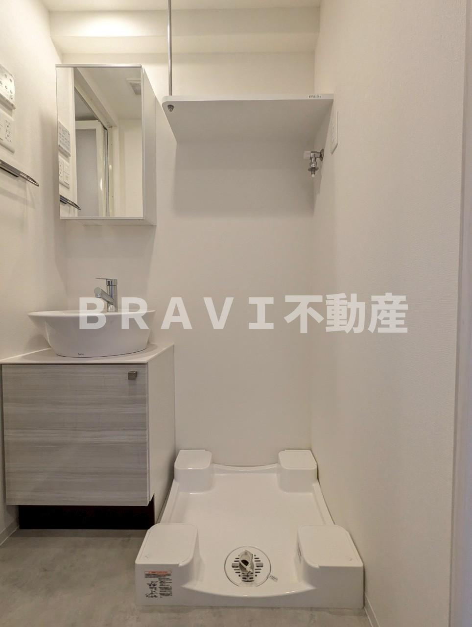 エスリードレジデンス大阪谷町ザ・マークス BRAVI不動産の洗面所