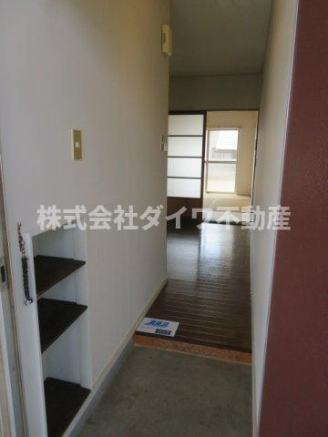 シャレーミウラの玄関