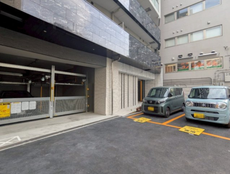 エスリードレジデンス大阪谷町ザ・マークス BRAVI不動産の駐車場