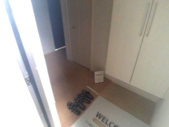 グランドアトリオ神戸西Bの玄関