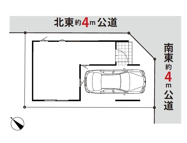 【区画図】 | 川越市稲荷町 | 全1棟
