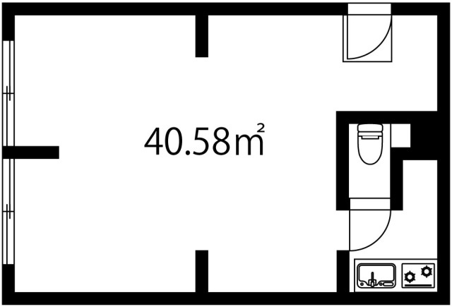 リバーサイド三滝の間取り