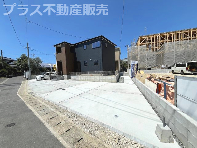 【外観】 | 福岡市東区土井3丁目　2号棟（全3棟）【仲介手数料無料・0円】 | 現地写真。同じ物件を見るなら、プラス不動産販売にお任せ下さい。