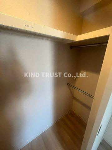 アーバネックス中崎町Ⅱの収納|大きなスペースがあり、収納には困りません