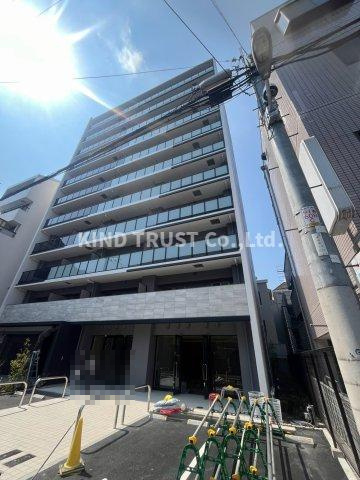 アーバネックス中崎町Ⅱの外観|落ち着いた雰囲気の外観です