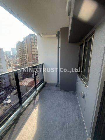 アーバネックス中崎町Ⅱのバルコニー|開放的で明るい空間を演出してくれるバルコニーです