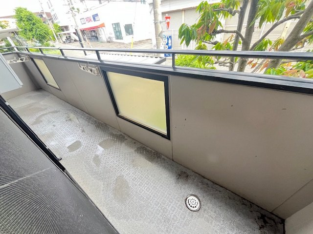 YF深阪のバルコニー