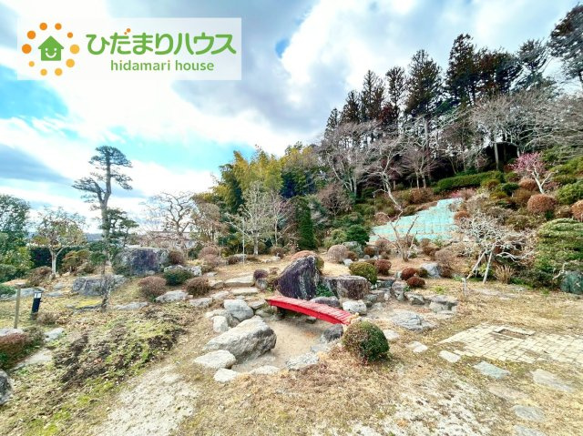 北茨城市磯原町木皿　中古戸建の庭|日本庭園風のお庭、四季の移ろいを感じて頂けたらと思います(^^)/
