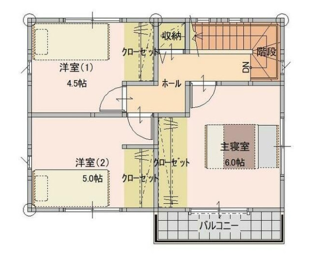 鳥栖市フレッシュタウン田代外町2号棟
