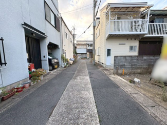 【前面道路含む現地写真】 | 右京区太秦蜂岡町　建築条件つき