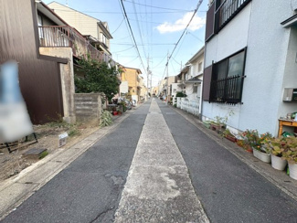 【前面道路含む現地写真】 | 右京区太秦蜂岡町　建築条件つき