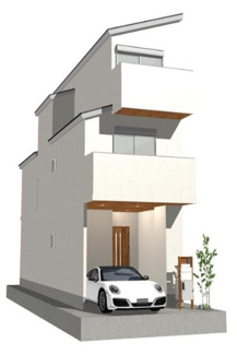 【完成予想図】 | 右京区太秦蜂岡町　建築条件つき