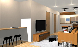 【完成予想図】 | 右京区太秦蜂岡町　建築条件つき