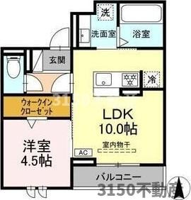 セレスティア西荘　WESTの間取り