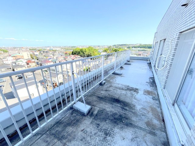 ライオンズマンション昭島第2のバルコニー