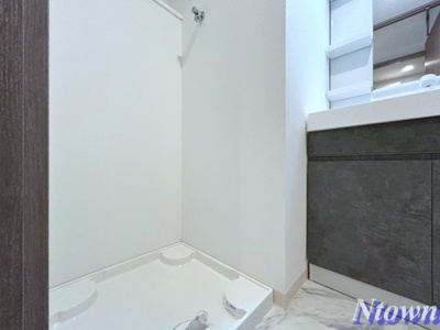 【設備】 | S-RESIDENCE亀島駅前ascent | 洗濯機置き場です。