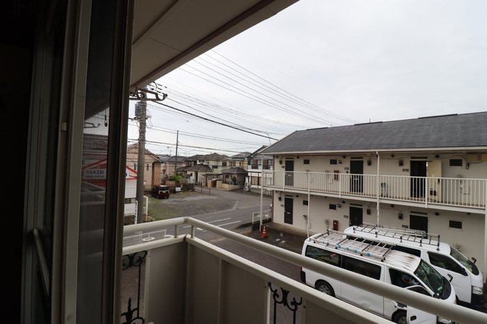 ライトハウス ⅠⅡのバルコニー|窓からの風景