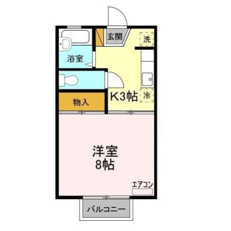 ライトハウス ⅠⅡの間取り