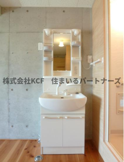 新hajimeの洗面所|ゆったりとスペースのある洗面所