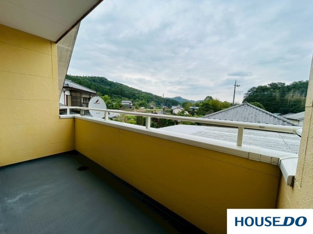 中古戸建　佐野市岩崎町のバルコニー|広めのバルコニーです
眺望や風と押し◎