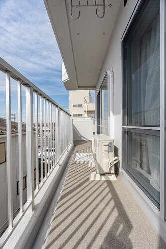 ライフパル藤沢のバルコニー