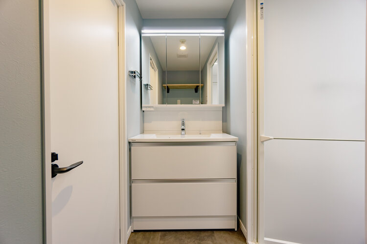 ライフパル藤沢の独立洗面台