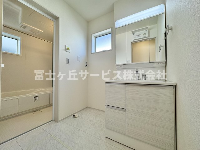 【脱衣所】 | 島田市中溝町 新築一戸建て 2号棟 | 脱衣場です