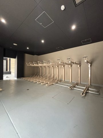 「防音マンション」[ラグセナ＋OTO南千住のその他共用部分|駐輪場スペースです
