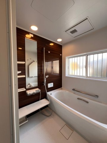 松本市村井町西1丁目　中古住宅の浴室|お風呂で日々の疲れを落としましょう