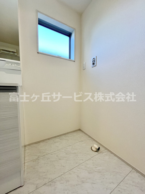 【ランドリースペース】 | 榛原郡吉田町住吉 5期 新築一戸建て | 洗濯機置き場