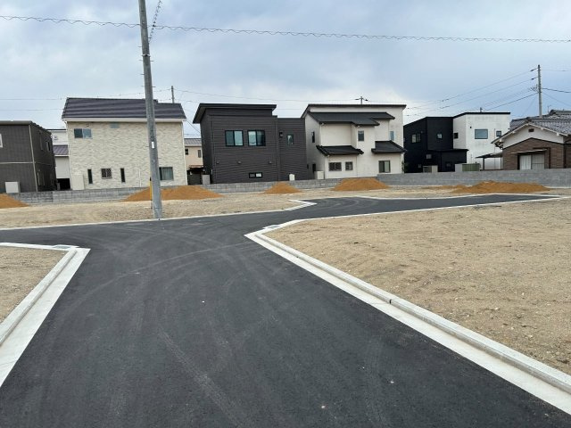 松前町大字北黒田分譲地の外観