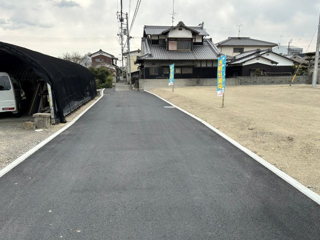 松前町大字北黒田分譲地の外観