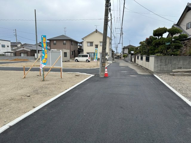 松前町大字北黒田分譲地の外観