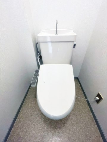 リバティーハイツのトイレ|ゆったりとした空間のトイレです