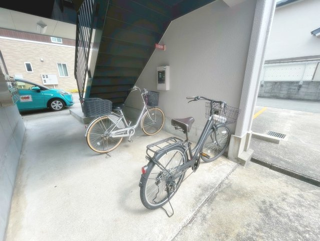 リバティーハイツのエントランス|建物の内部です