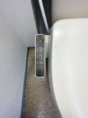 リバティーハイツのトイレ|シンプルで使いやすいトイレです