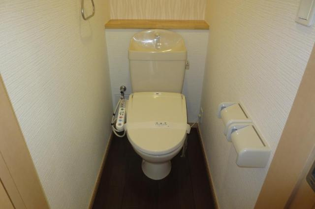 【トイレ】 | サンフィットヒルズ　Ａ | シャワー付トイレ