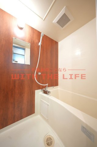 オーシャンハイツ【キャッシュバック対象物件】の浴室|日々の疲れを癒すお風呂付です