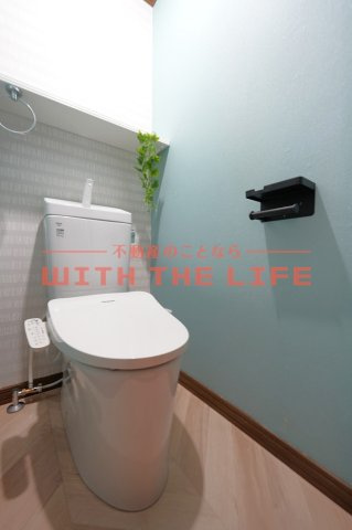 オーシャンハイツ【キャッシュバック対象物件】のトイレ|トイレもきれいです