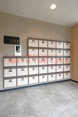 オーシャンハイツ【キャッシュバック対象物件】のロビー|ゆとりのあるロビーです