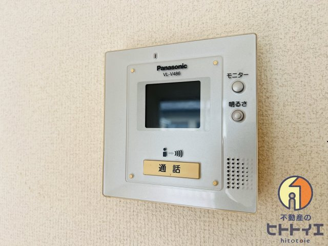 ガナドールのセキュリティ|モニター付きインターホンです