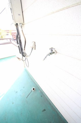 【洗面所】 | サンハイツ | 洗濯機置き場