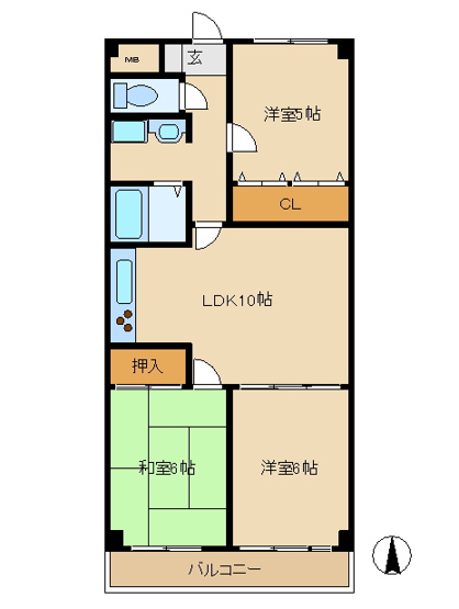 【間取り】