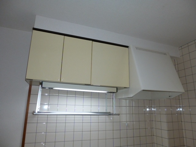 ニューシティ中須加Ｂのキッチン|キッチン上収納