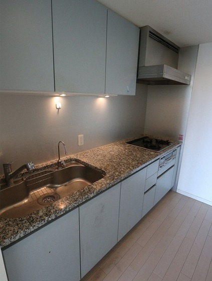 港区芝４丁目の賃貸マンションのキッチン